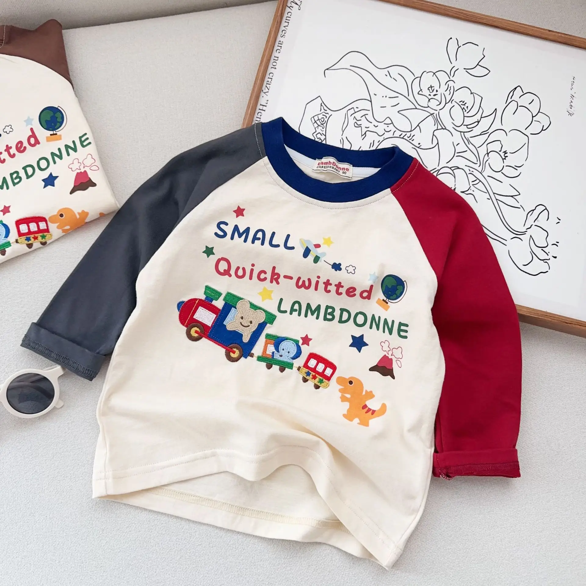 Children's Long Sleeve T-Shirt Set 2026 Spring Boys — feature 11