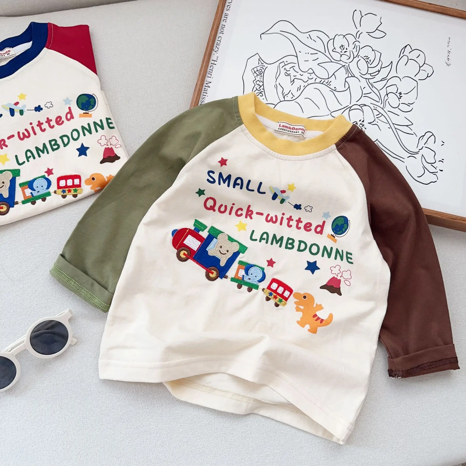 Children's Long Sleeve T-Shirt Set 2026 Spring Boys — feature 12