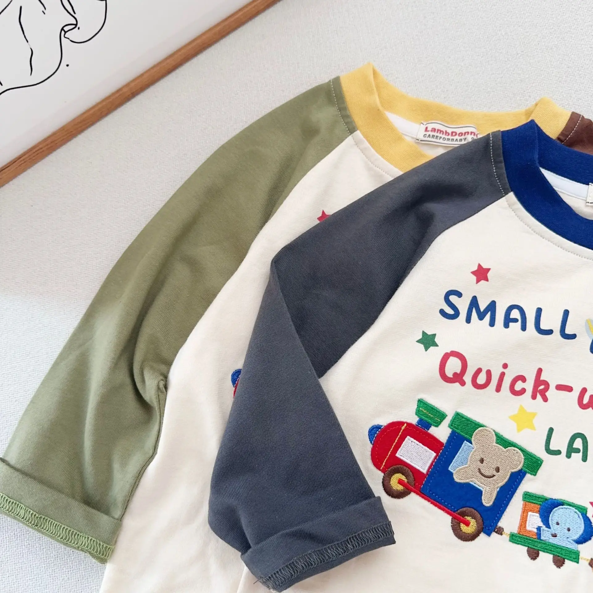 Children's Long Sleeve T-Shirt Set 2026 Spring Boys — feature 14