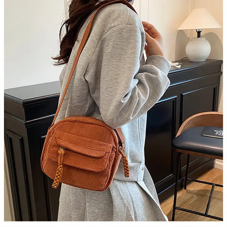 Women's Textured Square Bag Cream Shoulder Crossbody Summer — feature 10