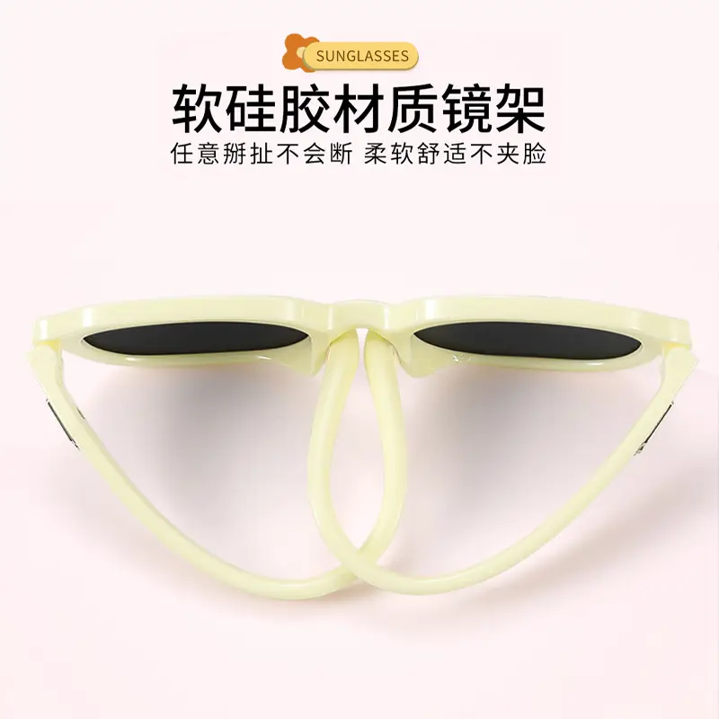 Anti-UV Sunglasses for Girls 1986 Style Pink