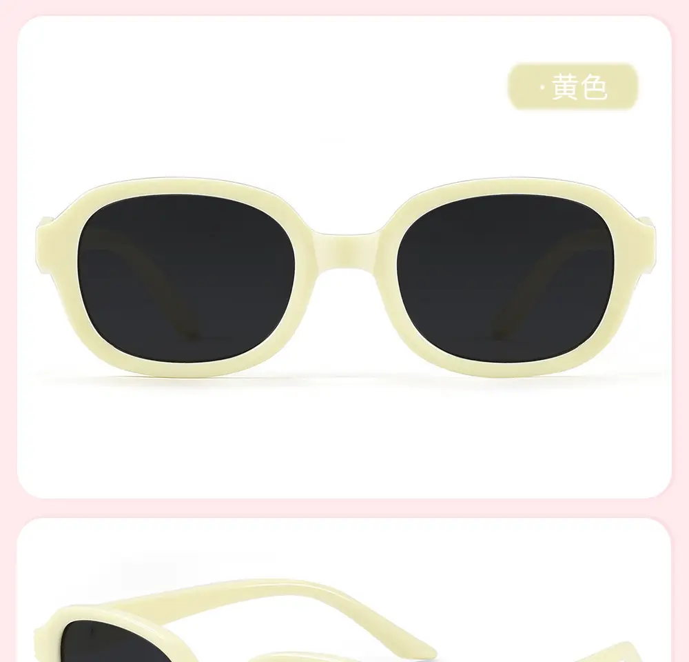 Anti-UV Sunglasses for Girls 1986 Style Pink — feature 35