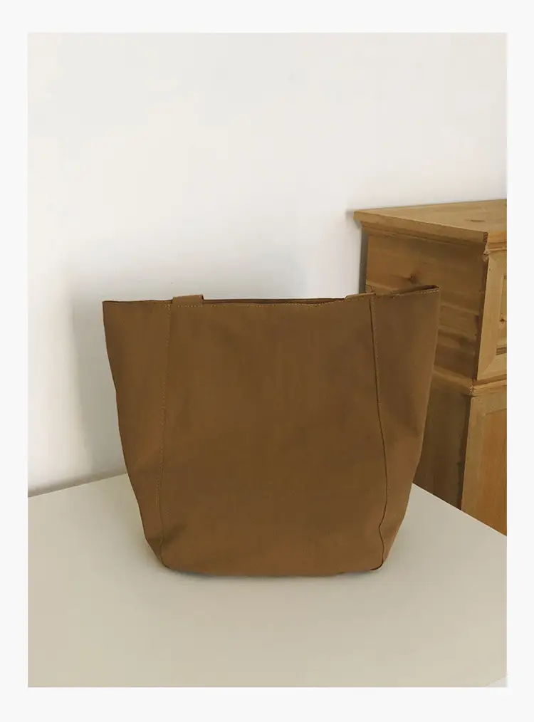 Women Nylon Shoulder Bag Brown Large Capacity — feature 33