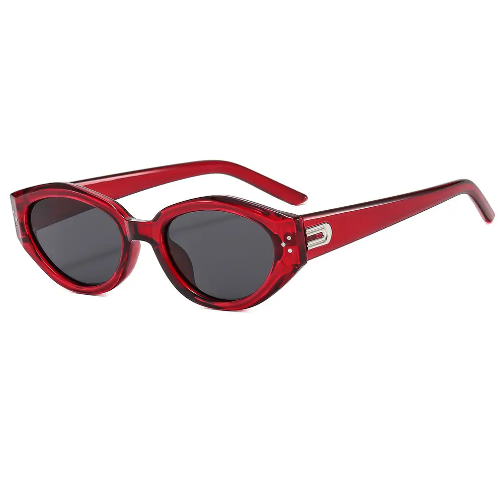 2025 Retro Cat-Eye Sunglasses for Women Anti-UV Square Round Faces - Image 3