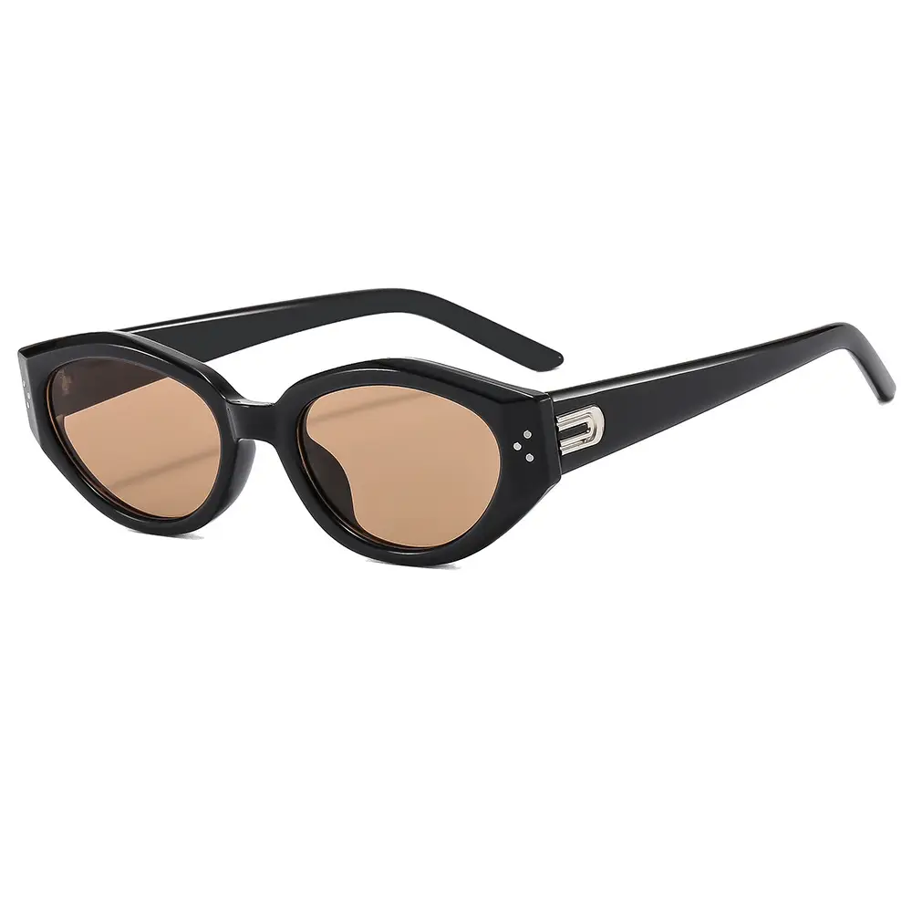 2025 Retro Cat-Eye Sunglasses for Women Anti-UV Square Round Faces - Image 4