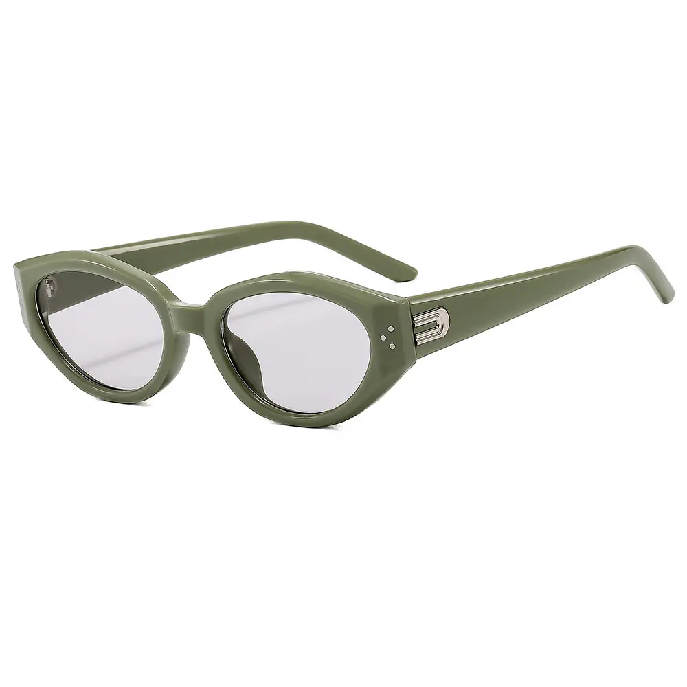 2025 Retro Cat-Eye Sunglasses for Women Anti-UV Square Round Faces - Image 6