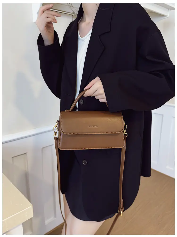 Retro Brown Women's Satchel Bag 2025 — feature 11