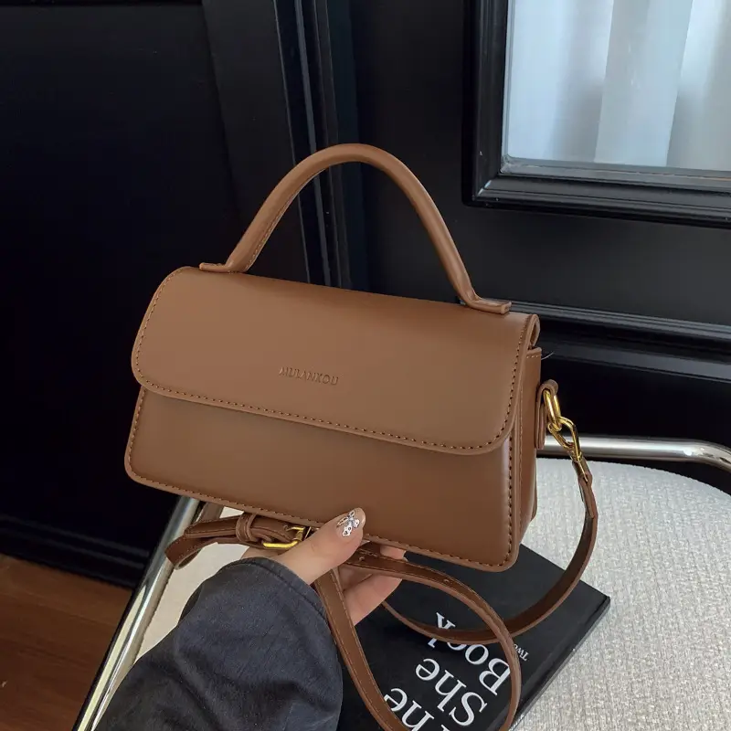 Retro Brown Women's Satchel Bag 2025 - Image 2