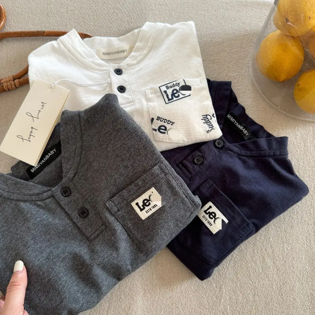 Children's Long Sleeve Polo T-Shirt 2025 Boys Pure Cotton — feature 15