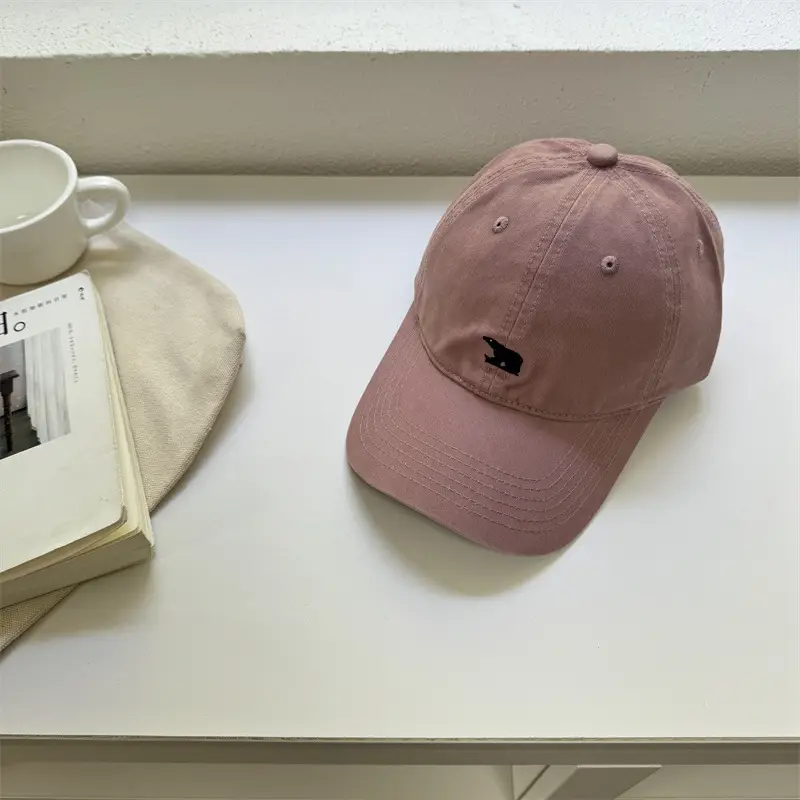 Women's Maroon Baseball Cap 2025 Wide Bristle - Image 7