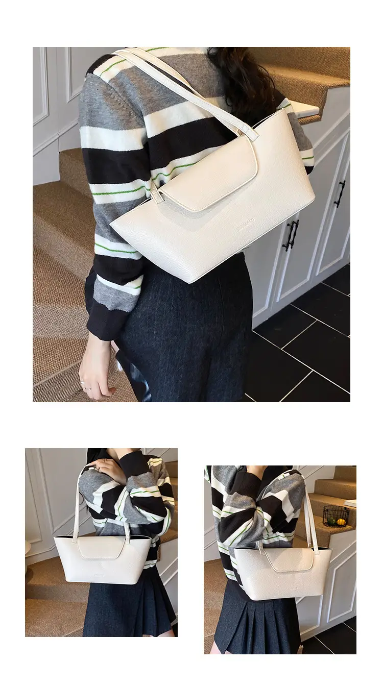 Women Pebbled Leather Tote Bag with Matching Small Shoulder Bag 2026 — feature 10