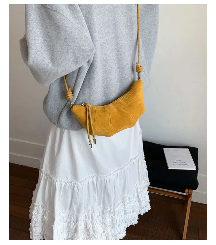 Brown Crossbody Bag for Women 2025 New High-End Frosted — feature 22