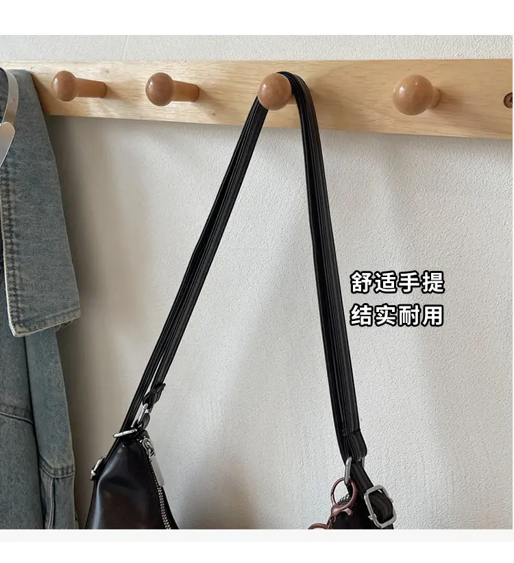 Retro Korean Style Large Brown Tote Bag for Women — feature 7