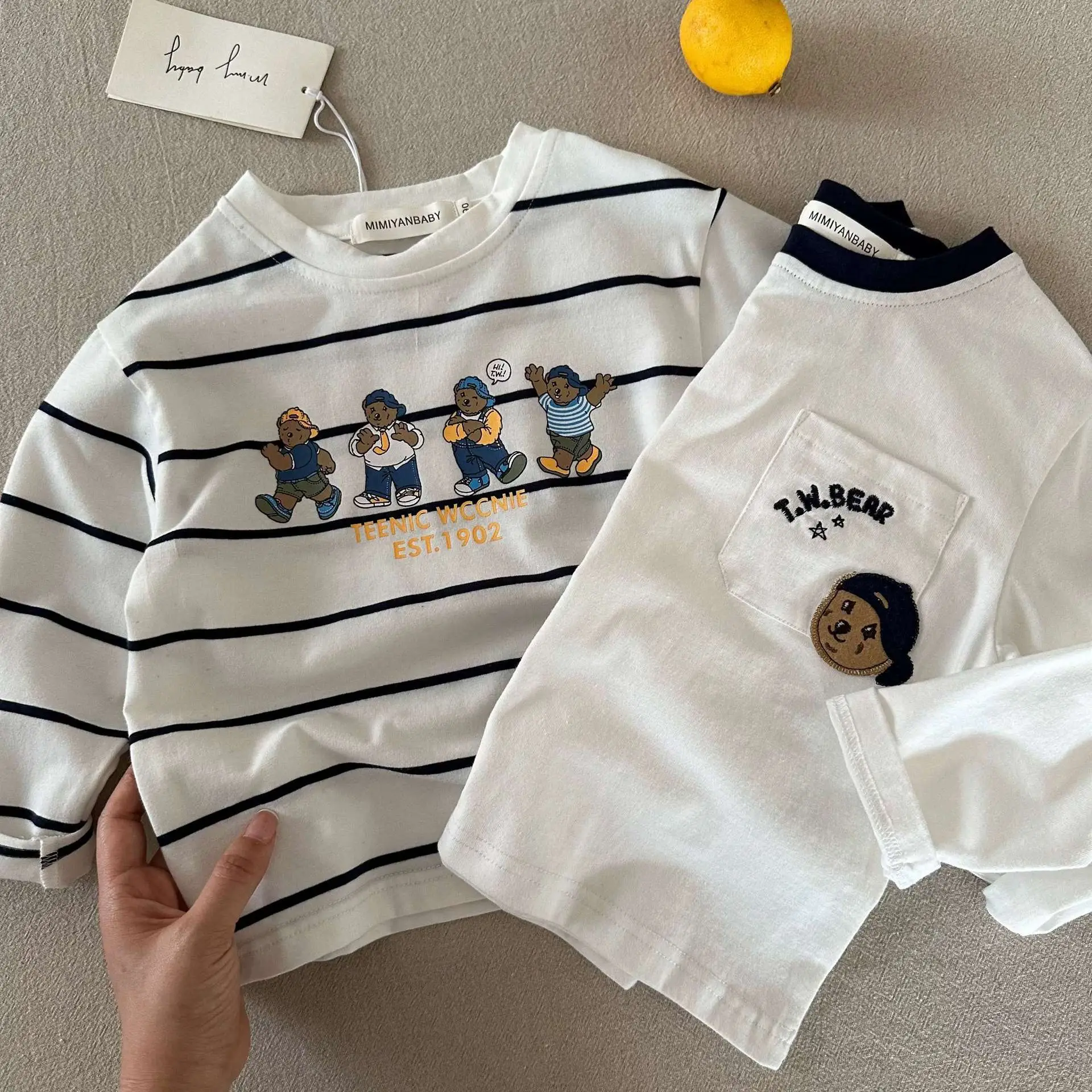 2025 Boys Japanese Cartoon T-Shirt White Cotton - Image 4