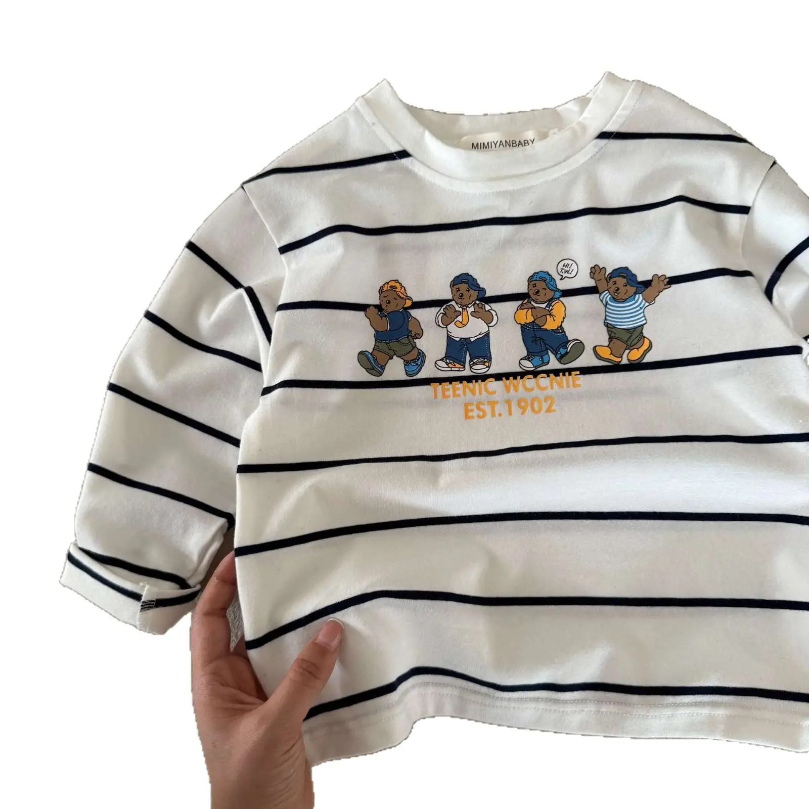 2025 Boys Japanese Cartoon T-Shirt White Cotton - Image 7