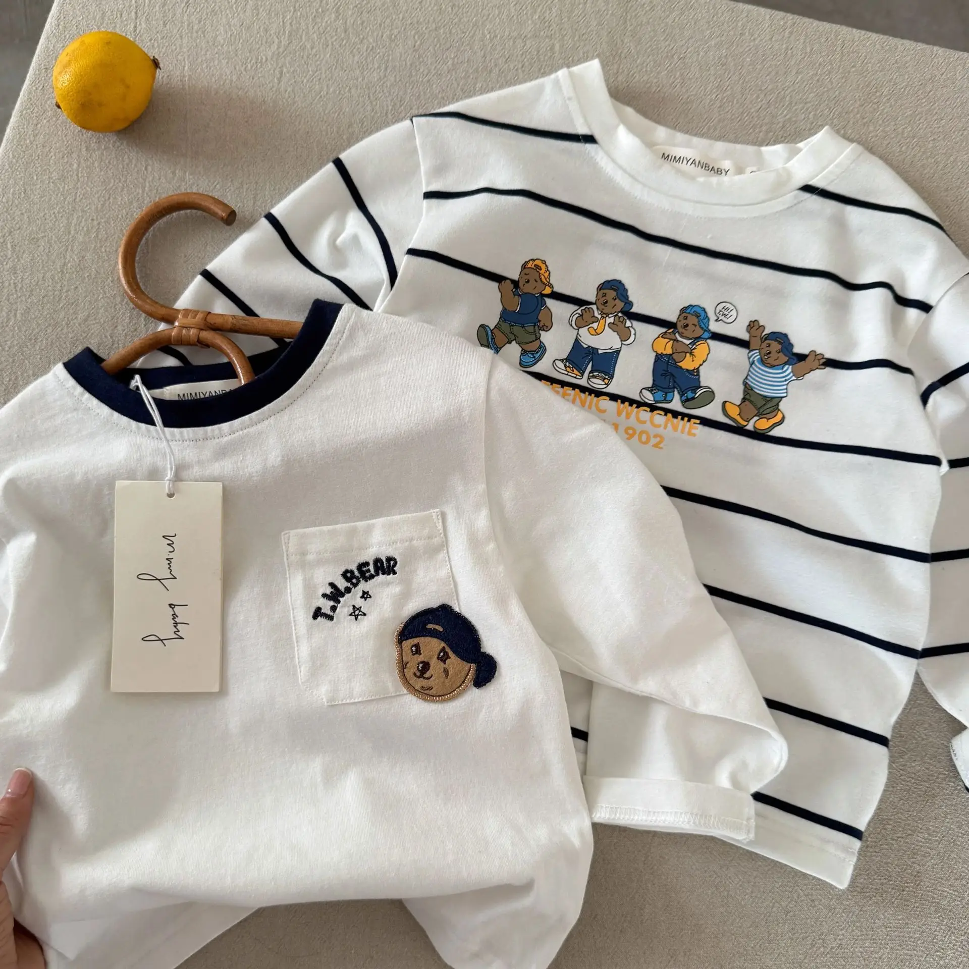 2025 Boys Japanese Cartoon T-Shirt White Cotton — feature 1