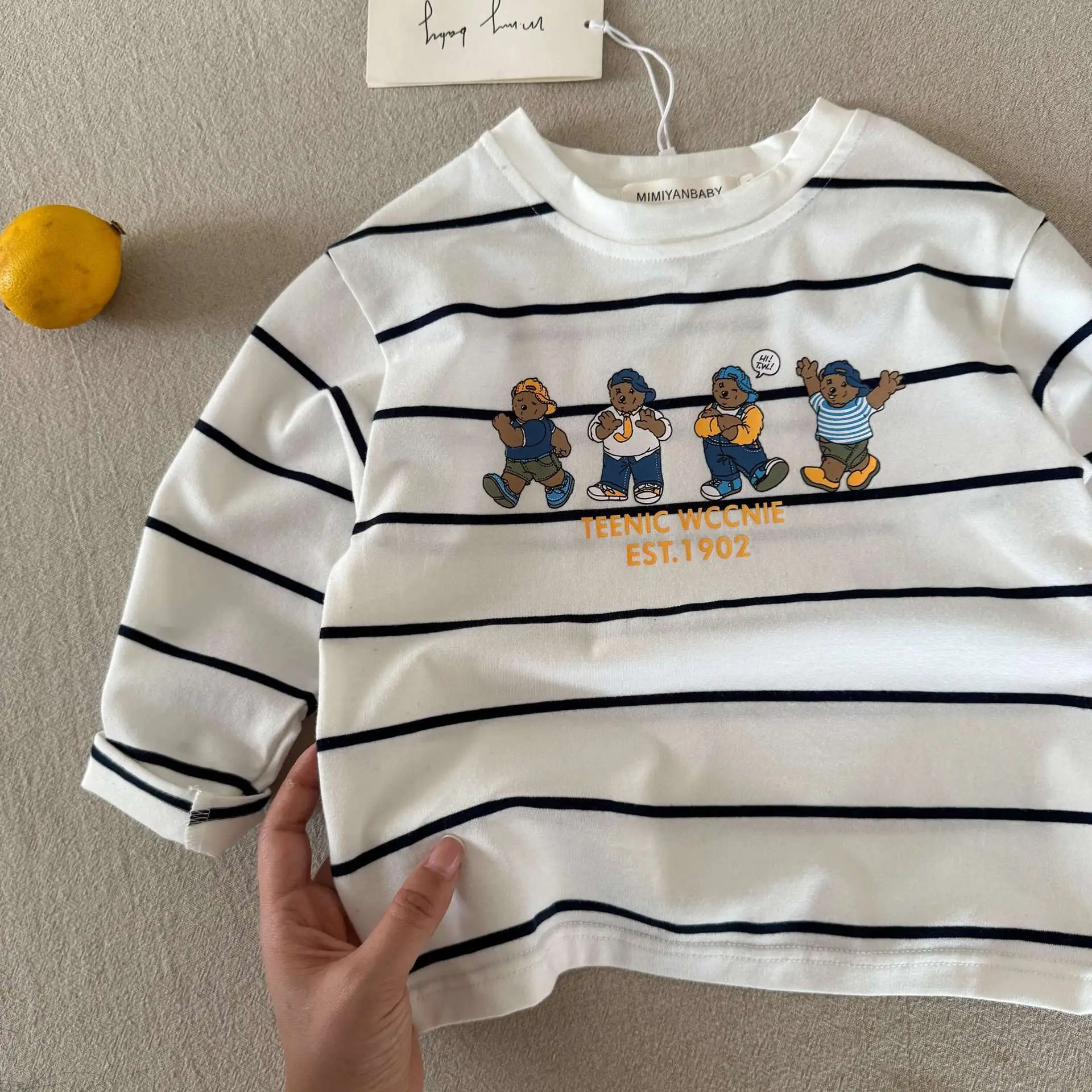 2025 Boys Japanese Cartoon T-Shirt White Cotton — feature 5