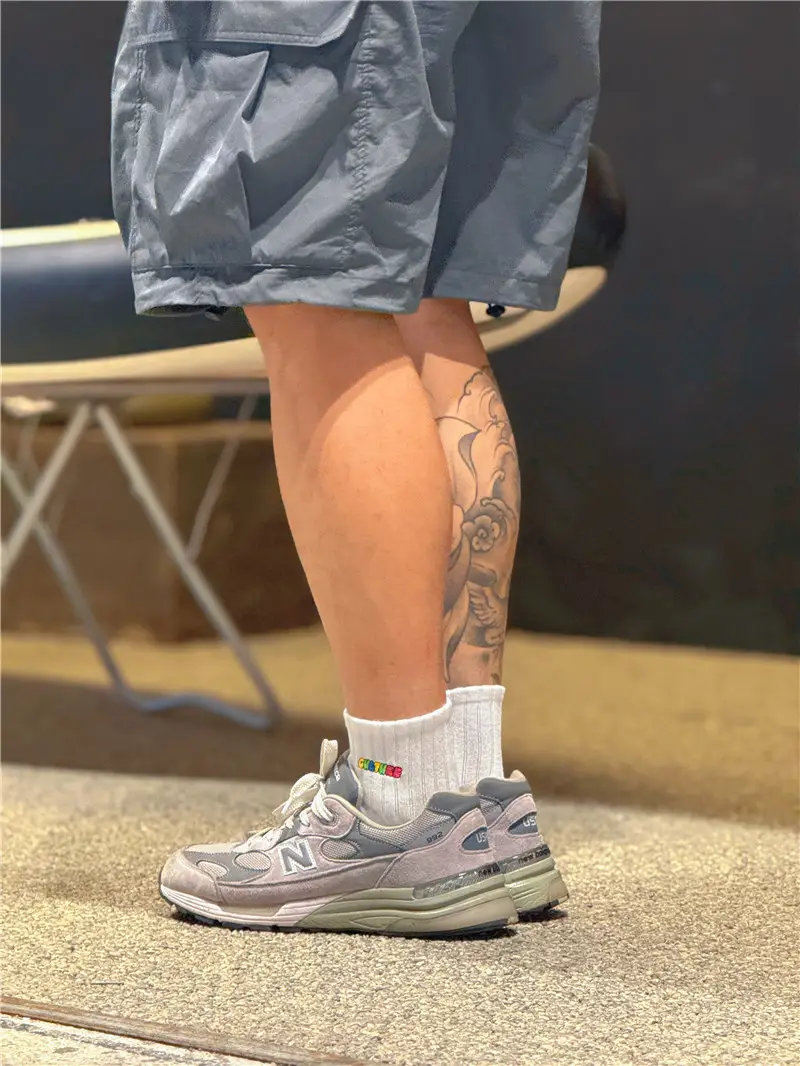 Cityboy Socks Men's Korean Style Ins Trendy Embroider Stylish Colorfulful Letter Accent High Street Skateboarding Sports Mid-Calf Socks — feature 11