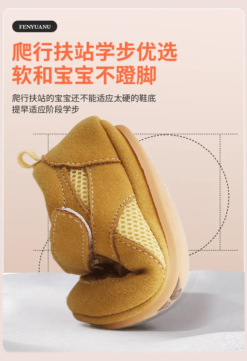New 0 to 1 Year Old Baby Shoes Soft Sole Baby Toddler Shoes for Men 6-8-12 Months Infants and Girls Spring & Fall Models — feature 18