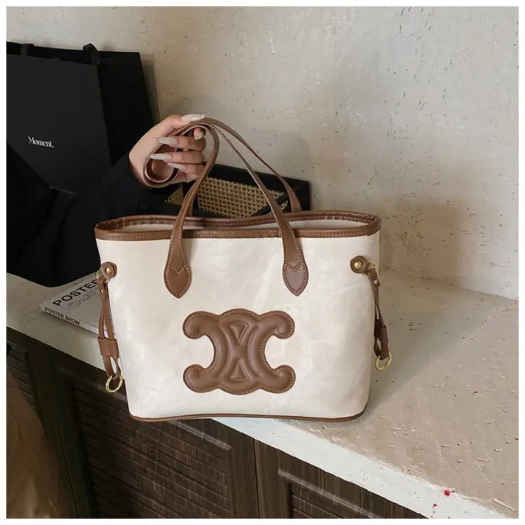 Cross-Border 2026 Tan Embroidered Shoulder Bag for Women — feature 14