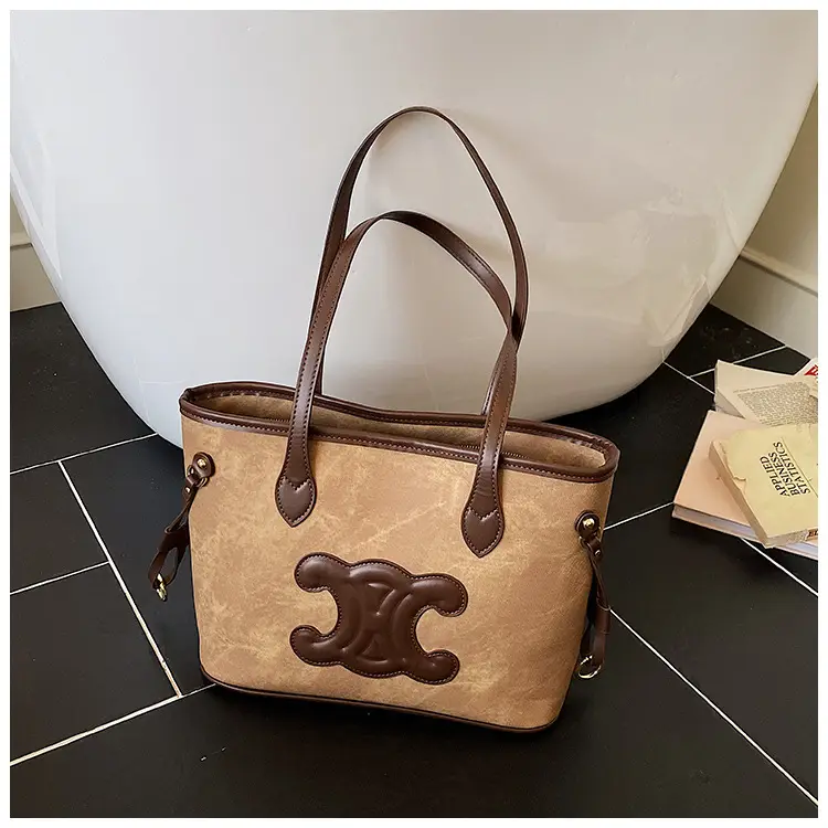 Cross-Border 2026 Tan Embroidered Shoulder Bag for Women — feature 15