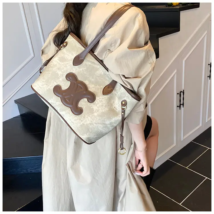 Cross-Border 2026 Tan Embroidered Shoulder Bag for Women — feature 19