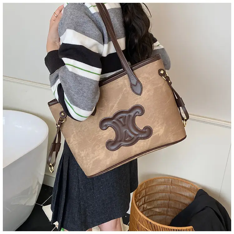 Cross-Border 2026 Tan Embroidered Shoulder Bag for Women — feature 22