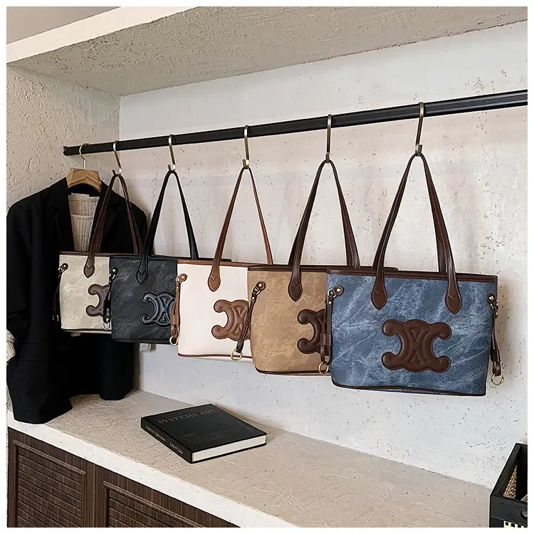 Cross-Border 2026 Tan Embroidered Shoulder Bag for Women — feature 23