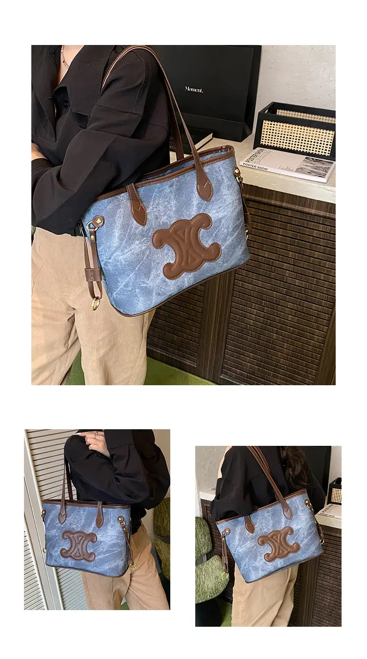 Cross-Border 2026 Tan Embroidered Shoulder Bag for Women — feature 4