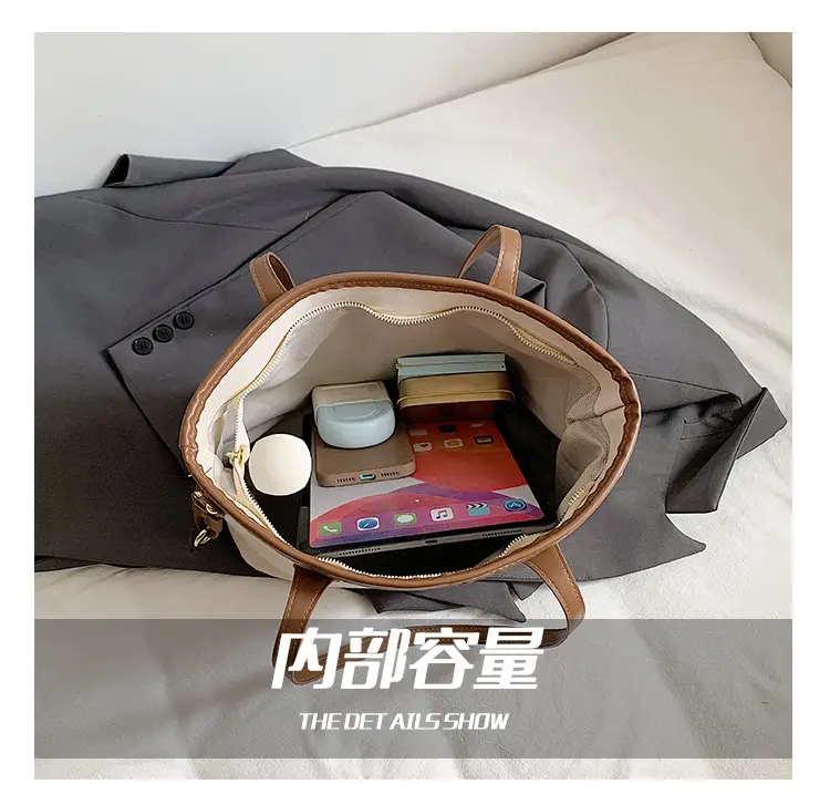 Cross-Border 2026 Tan Embroidered Shoulder Bag for Women — feature 9