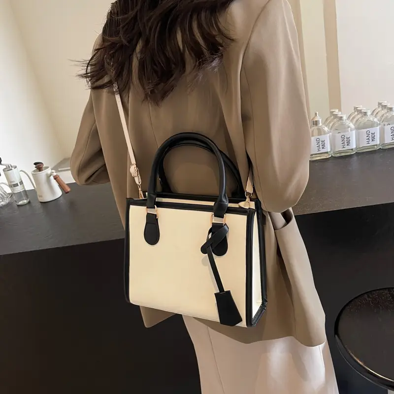 Women 2024 New Large Capacity Commuter Bag Shoulder Bag Tote - Image 8