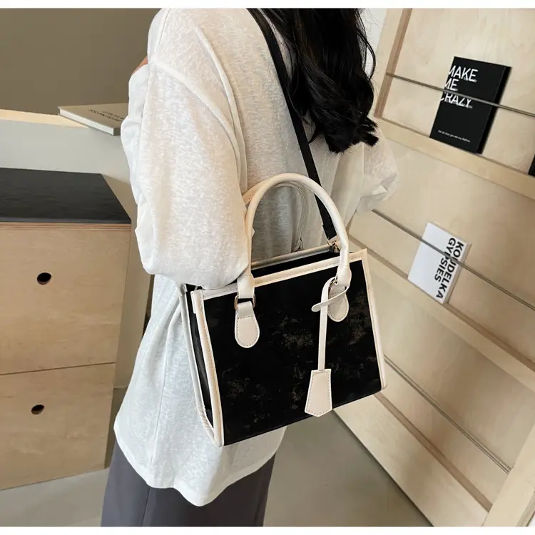 Women 2024 New Large Capacity Commuter Bag Shoulder Bag Tote — feature 12