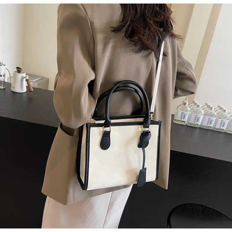 Women 2024 New Large Capacity Commuter Bag Shoulder Bag Tote — feature 17