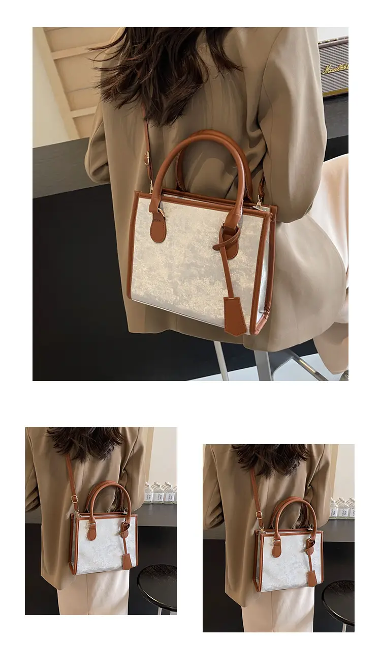 Women 2024 New Large Capacity Commuter Bag Shoulder Bag Tote — feature 25