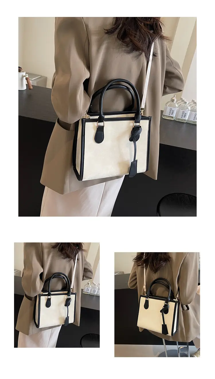 Women 2024 New Large Capacity Commuter Bag Shoulder Bag Tote — feature 26