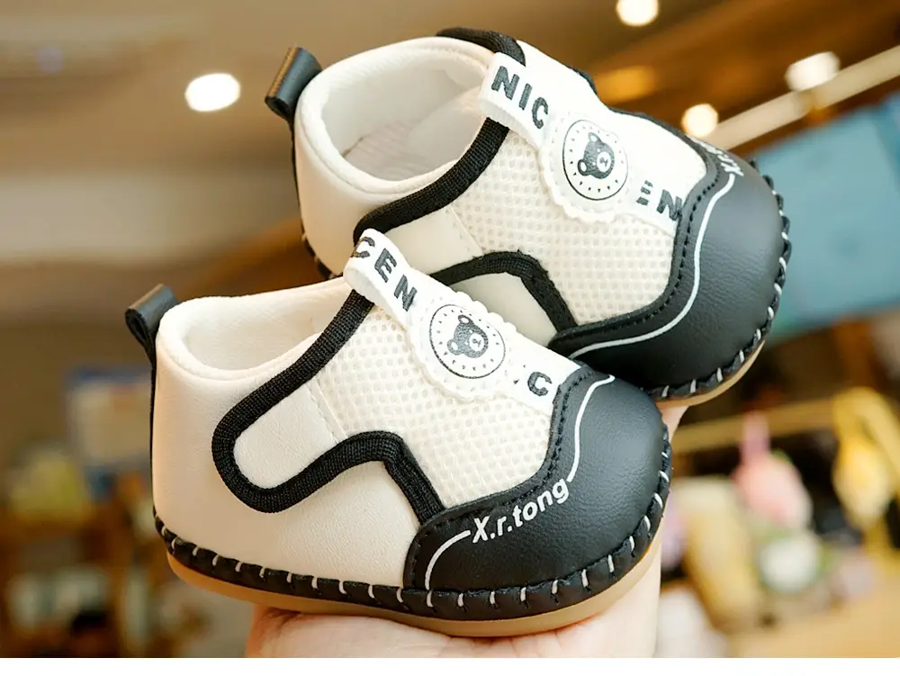 Baby Shoes Soft Sole Non-Slip Spring & Fall New Beginner Baby Shoes 0-1 Years Old Toddler Shoes Breathable Mesh — feature 4