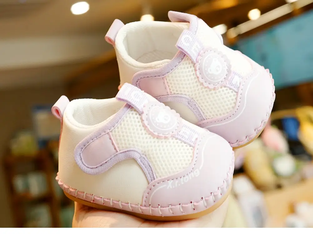 Baby Shoes Soft Sole Non-Slip Spring & Fall New Beginner Baby Shoes 0-1 Years Old Toddler Shoes Breathable Mesh — feature 6