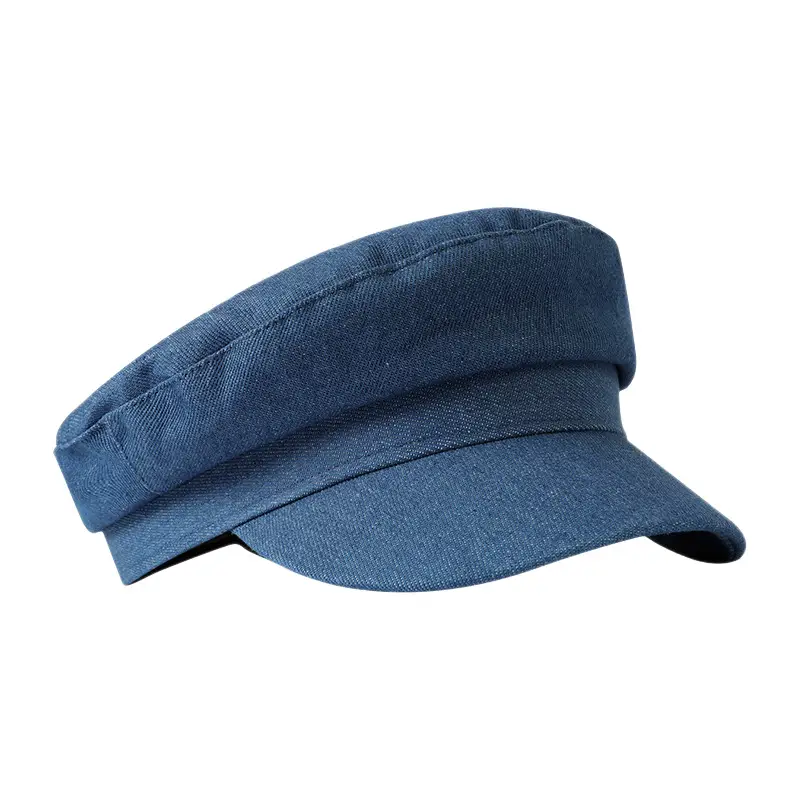 Navy British Style Duck Tongu Hat for Men - Image 9