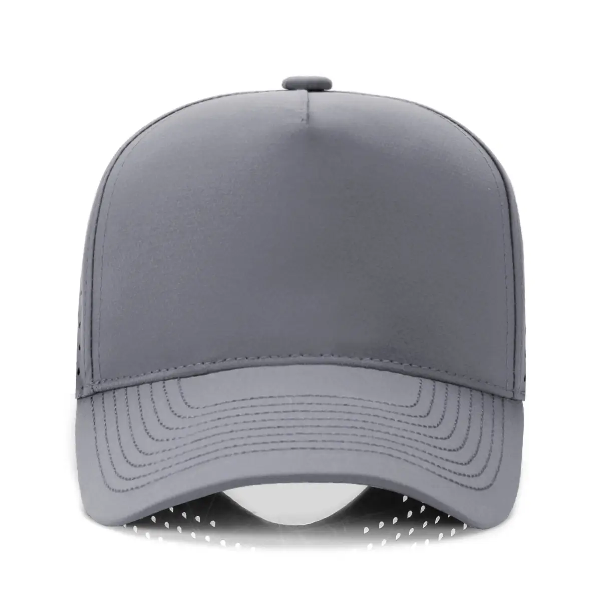 Grey Waterproof Baseball Cap for Women - Image 9