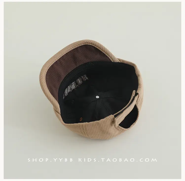 Kids Boston Letter Baseball Caps for Spring & Autumn — feature 5