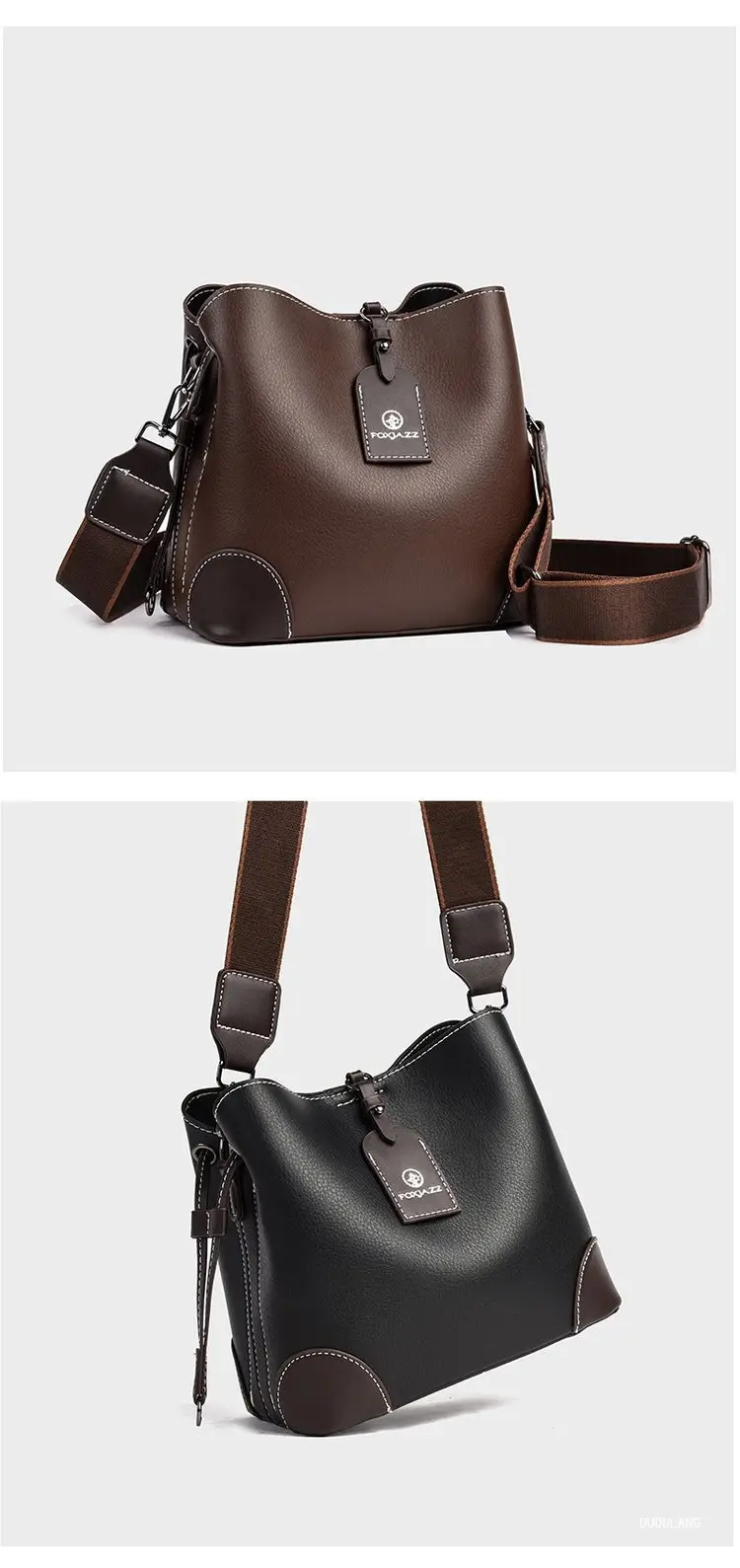 Women Retro Crossbody Bag Black 2026 — feature 6