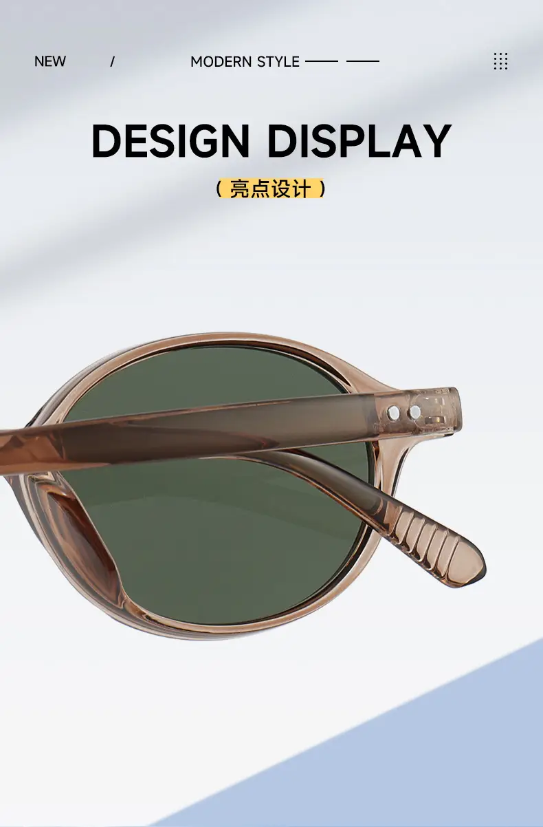 2025 Same Style Korean Sunglasses Anti-UV Black Tortoise Shell β feature 4