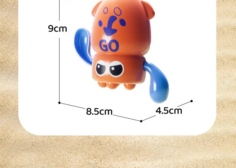 Cross-Border Baby Bath Octopus Duck Children's Swimming Pool Water Play Boys and Girls Bathroom Toys Wholesale — feature 13