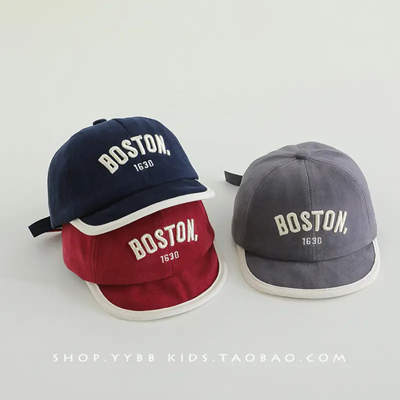 Boston 1630 Letter Baseball Cap for Men Women - Image 11