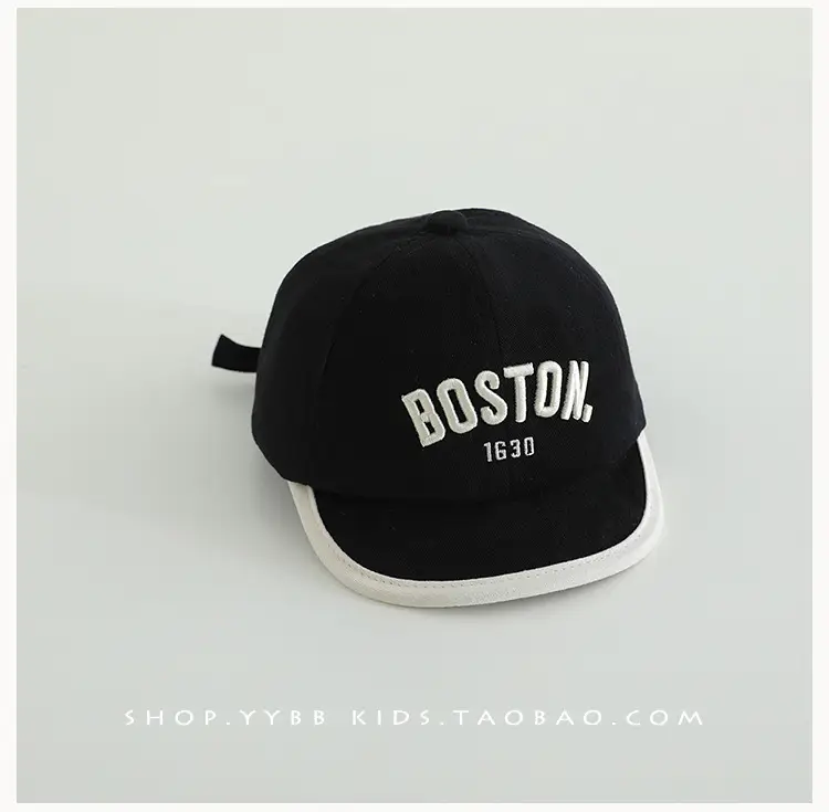 Boston 1630 Letter Baseball Cap for Men Women — feature 9
