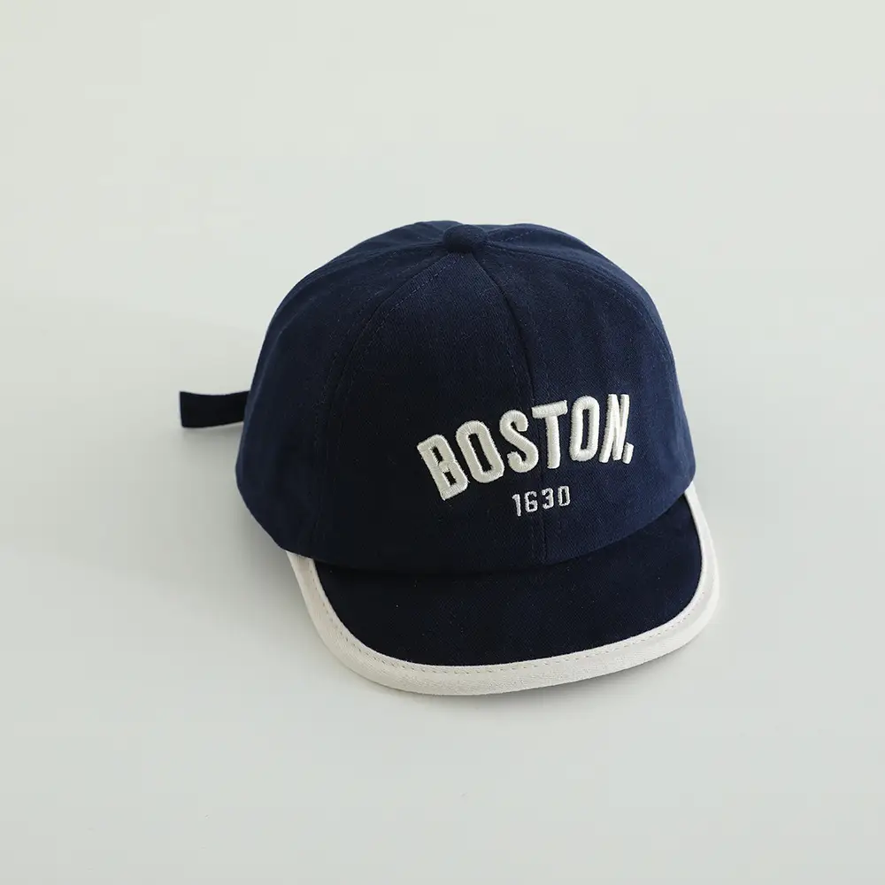 Boston 1630 Letter Baseball Cap for Men Women - Image 5
