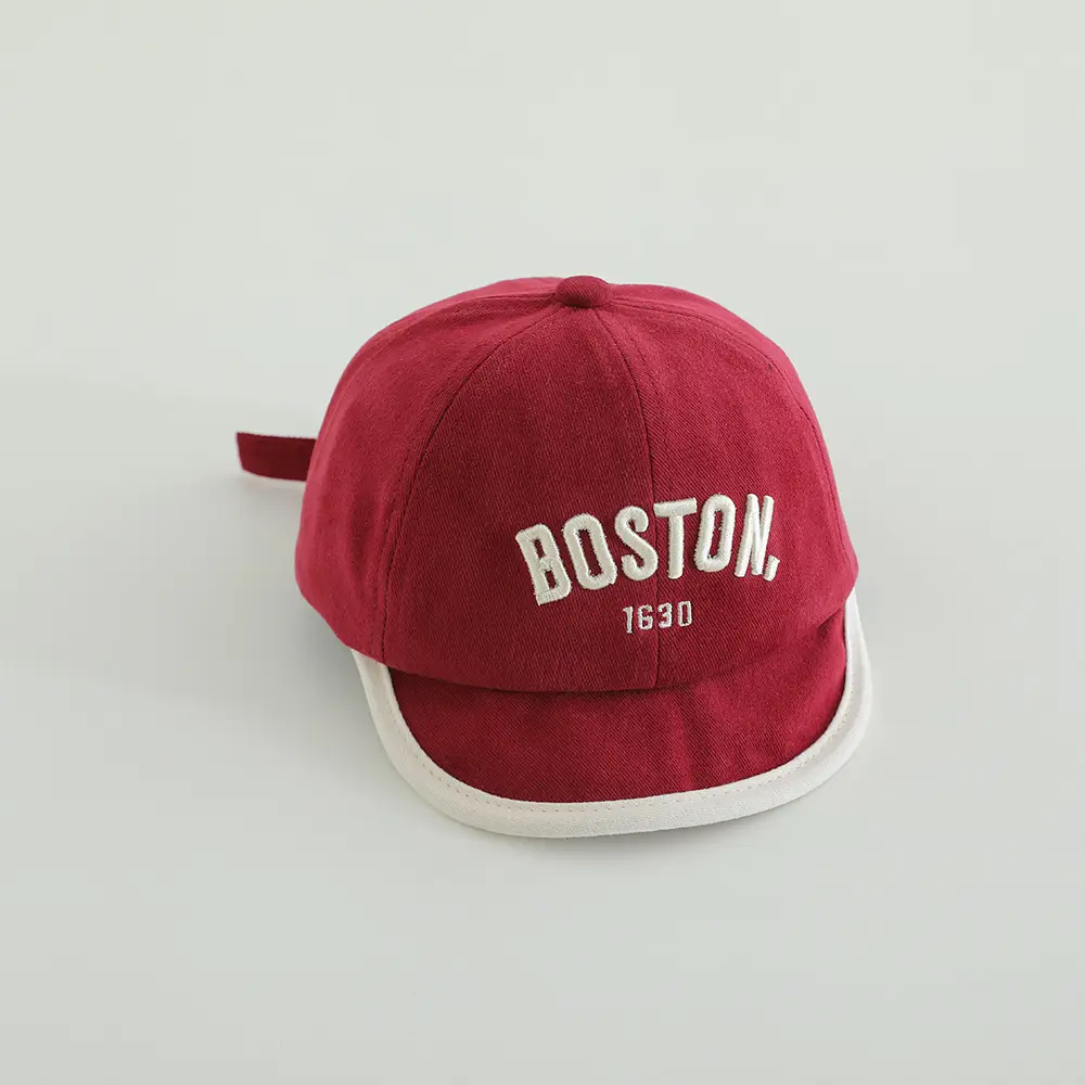 Boston 1630 Letter Baseball Cap for Men Women - Image 6