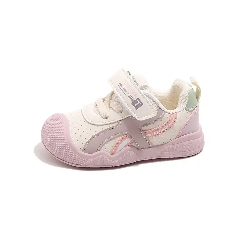 2026 Baby Walking Shoes Soft-Soled Non-Slip Beige