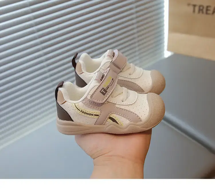 2026 Baby Walking Shoes Soft-Soled Non-Slip Beige — feature 17