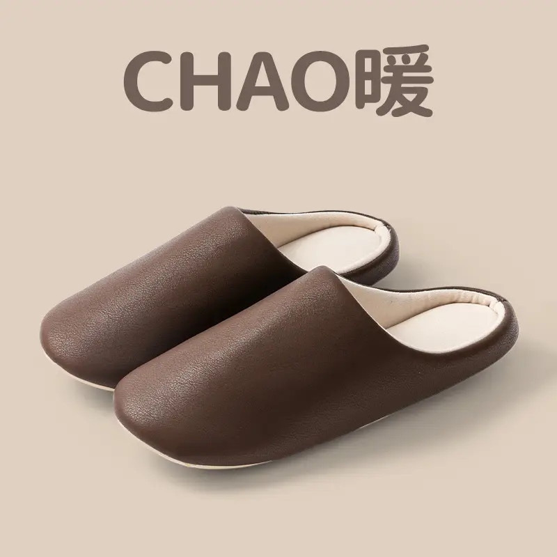 Home Cotton Slippers Indoor and Outdoor Women's Spring & Fall Japanese Style High-End Cotton and Linen Breathable Four-Season Silent Floor Couple Cotton Slippers for Men - Image 6